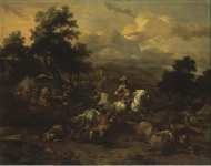 Maes Maas Dirk Theodorus Cavalry Encounter  - Hermitage